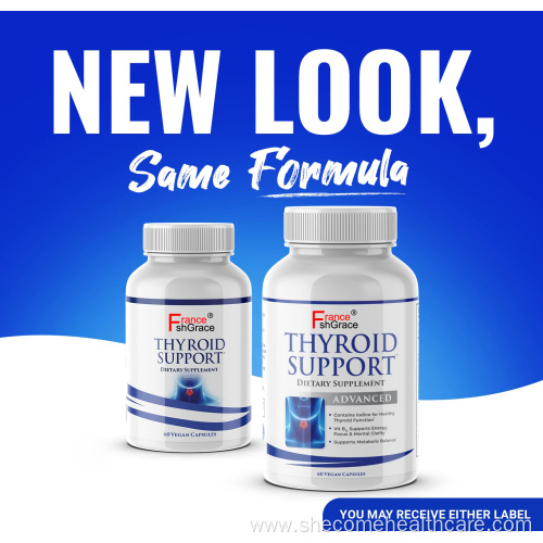 Thyroid Support Supplement with Iodine B12 Zinc Selenium